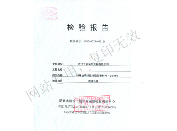 檢驗報告